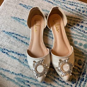 Lulu's bridal flats